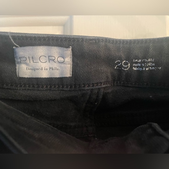 Anthropologie Pilcro Black Denim Jeans - Picture 3 of 4